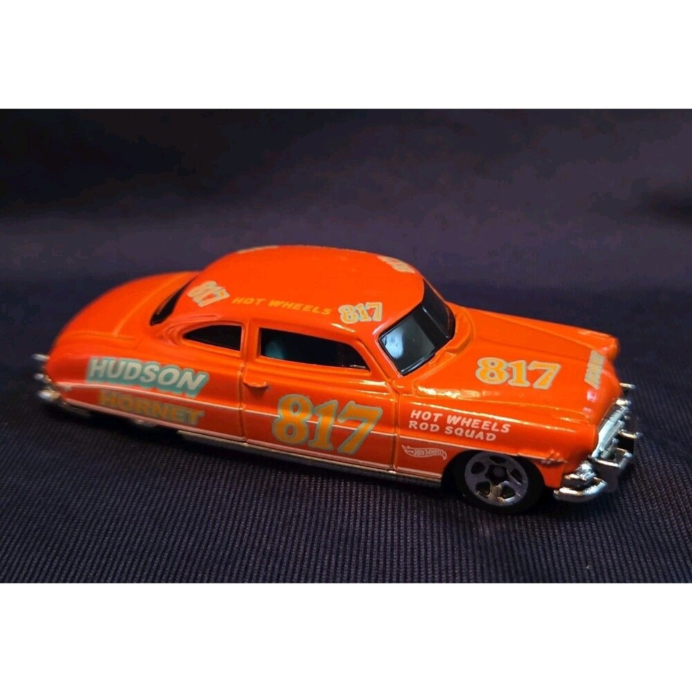 Mint 2025 Hot Wheels Hudson Hornet 817 Orange Chrome Exclusive Diecast 1:64 Car